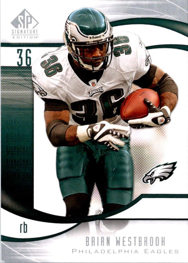 2009 SP Signature Brian Westbrook #188