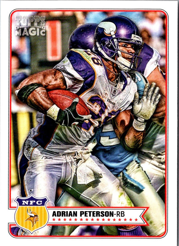 2012 Topps Magic Adrian Peterson #80