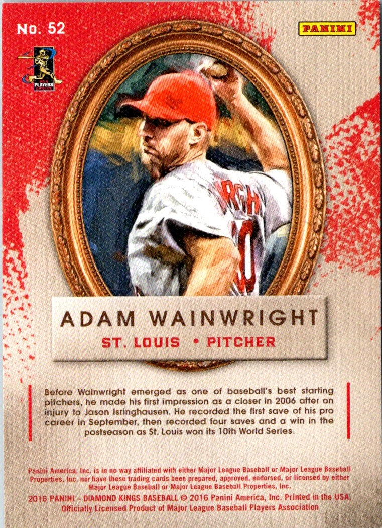 2016 Panini Adam Wainwright