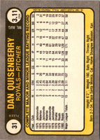 1981 Fleer Dan Quisenberry #31