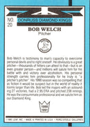 1991 Diamond Kings Bob Welch