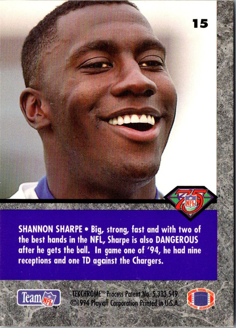 1994 Playoff Contenders Shannon Sharpe