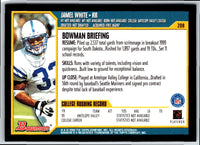 2000 Bowman Jamel White #208 Rookie