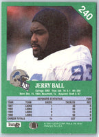 1991 Fleer Jerry Ball #240