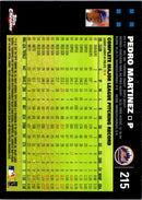 2007 Topps Chrome Pedro Martinez