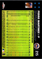 2007 Topps Chrome Pedro Martinez #215