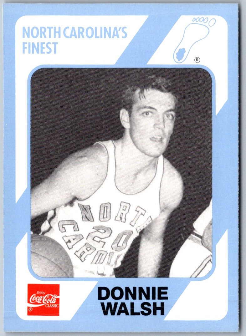 1989 Collegiate Collection North Carolina's Finest Donnie Walsh