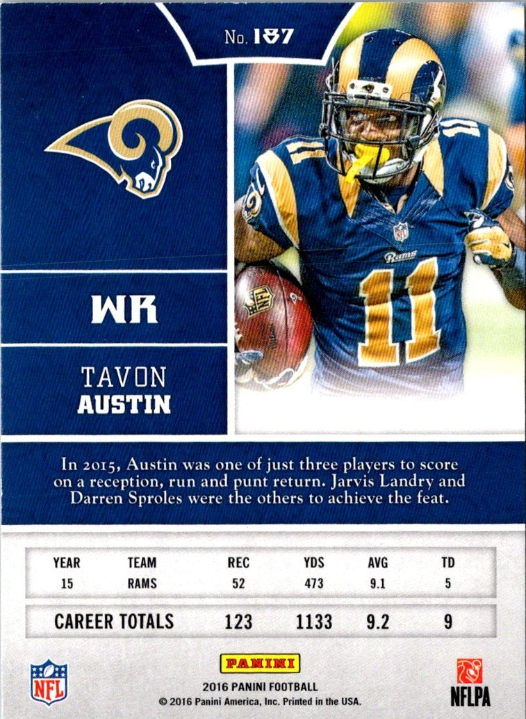 2016 Panini Tavon Austin