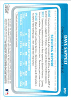 2011 Bowman Prospects Dave Sappelt #BP37