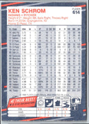 1988 Fleer Ken Schrom