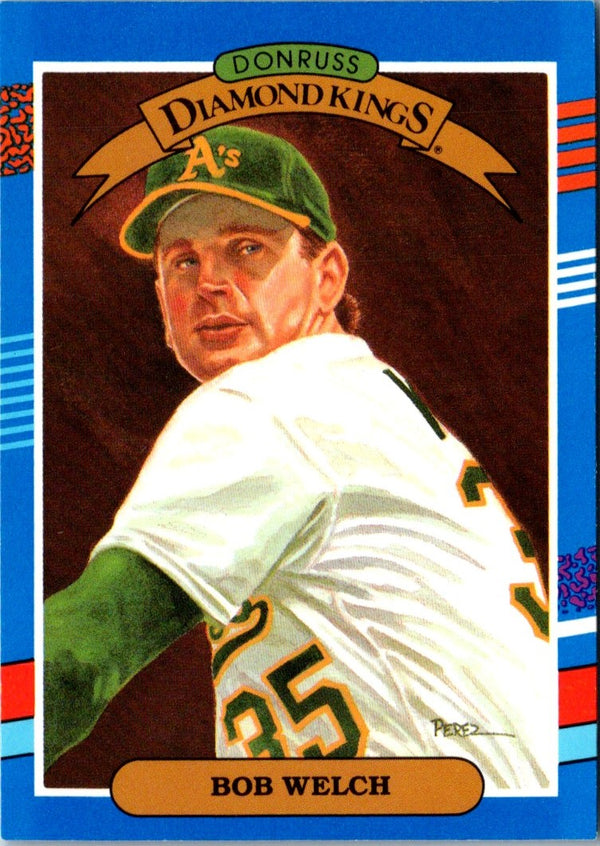 1991 Diamond Kings Bob Welch #20