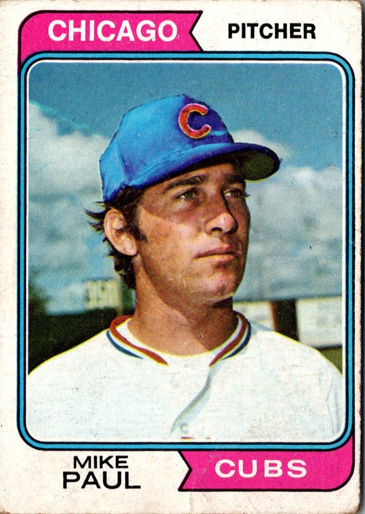 1974 Topps Mike Paul