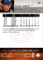 2012 Upper Deck Mark Streit #115