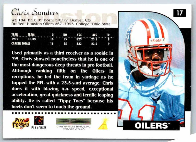 1996 Score Chris Sanders