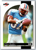 1996 Score Chris Sanders #17