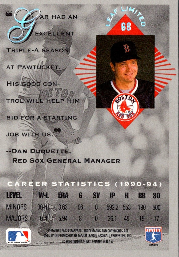 1992 Pacific Seaver Tom Seaver (Boston Red Sox Pitcher)
