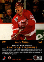1991 Pro Set Platinum Kevin Miller #168