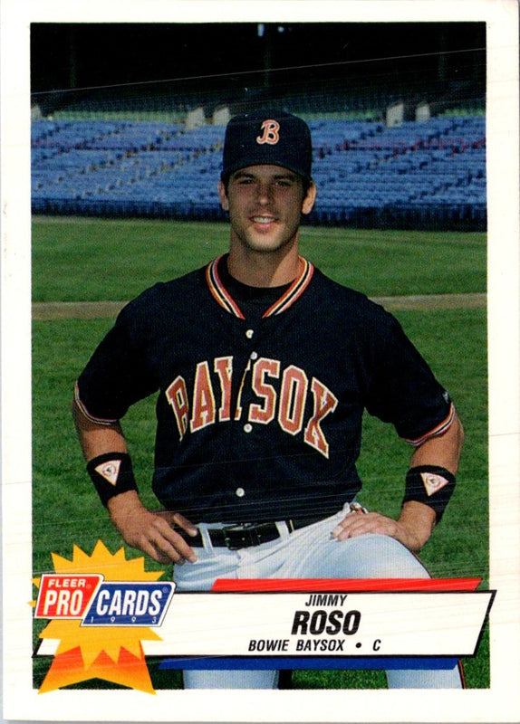 1992 Fleer ProCards Jimmy Roso #1808