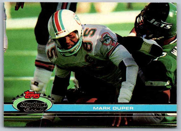 1991 Topps Stadium Club Football Mark Duper #359