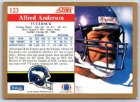 1991 Score Alfred Anderson #123