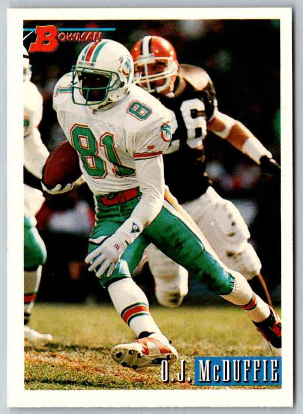 1993 Bowman Football O.J. McDuffie #273