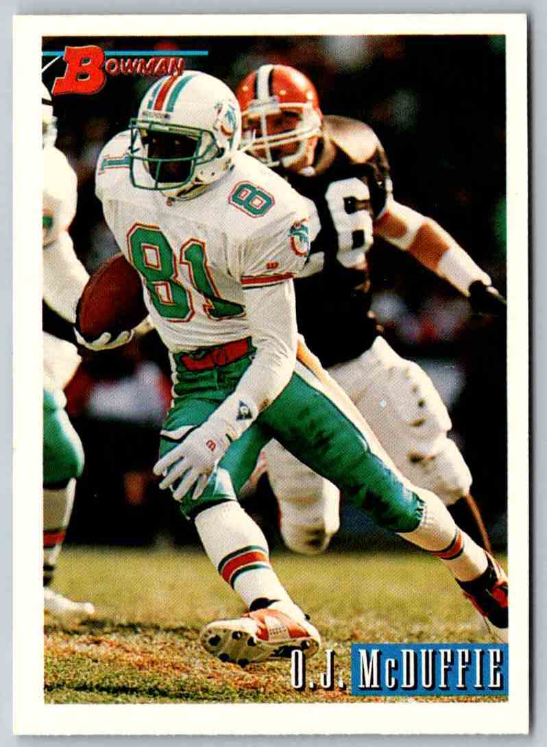 1993 Bowman Football O.J. McDuffie