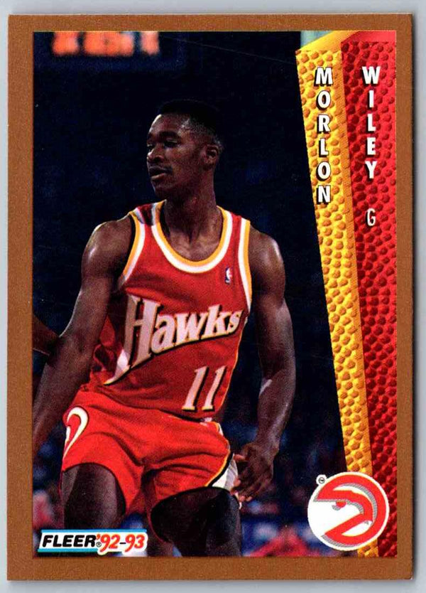 1992 Fleer Morlon Wiley #304