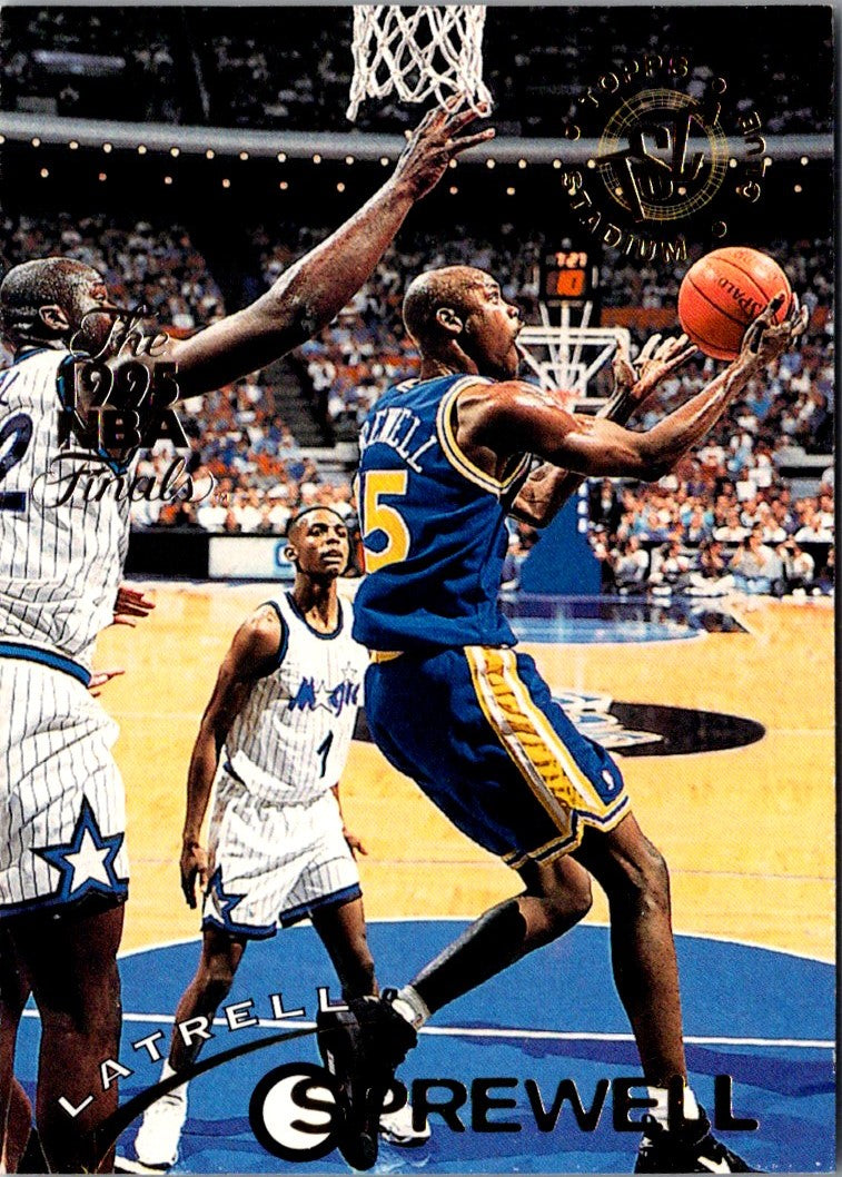 1994 Stadium Club Super Teams NBA Finals Latrell Sprewell