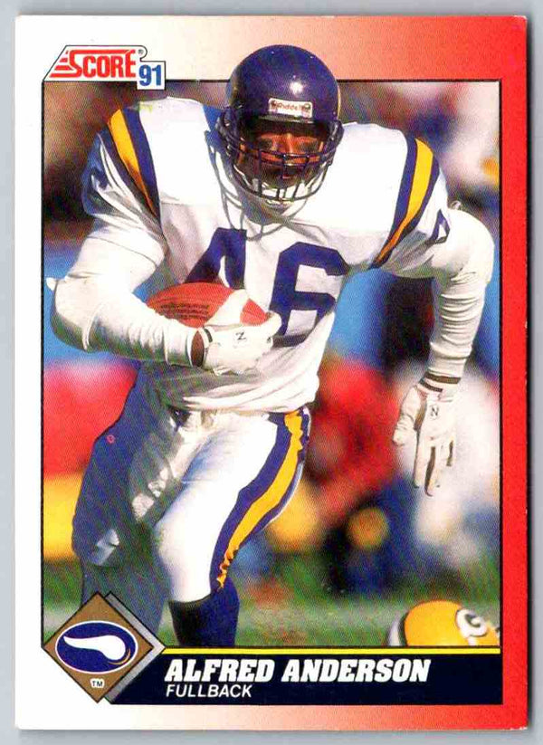 1991 Score Alfred Anderson #123