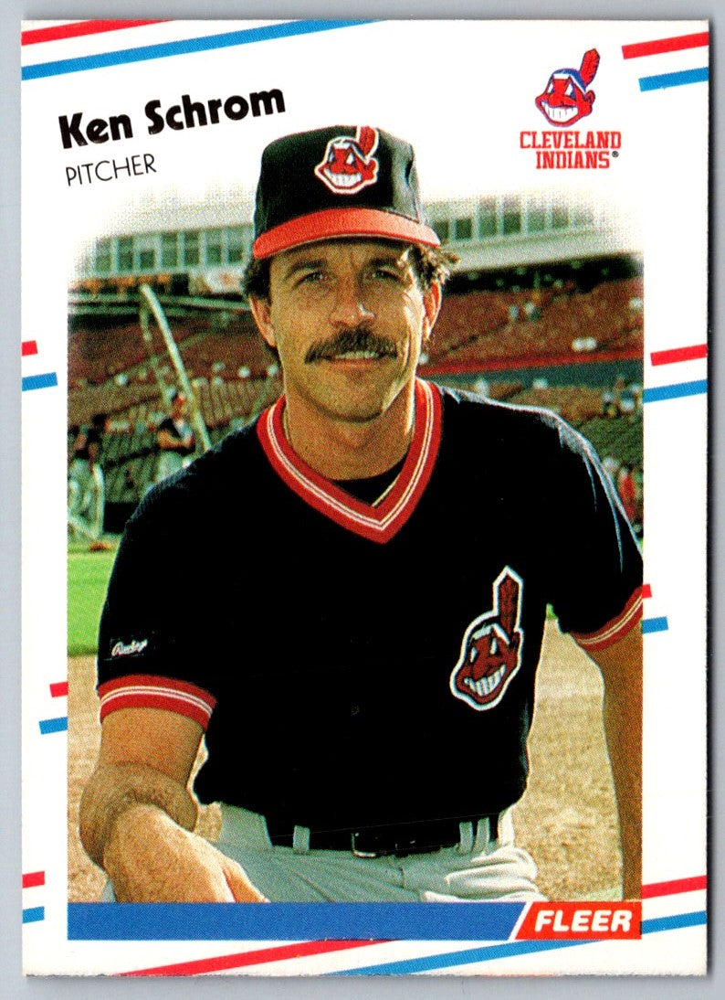 1988 Fleer Ken Schrom