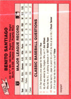 1988 Classic Red Benito Santiago #160