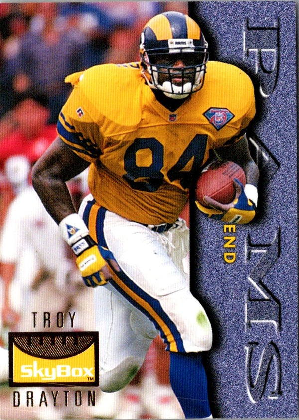 1995 SkyBox Premium Troy Drayton #108