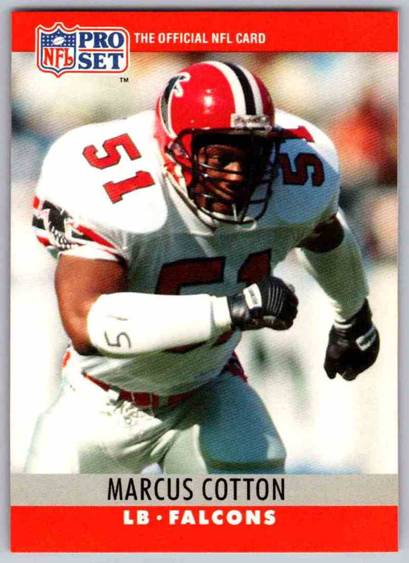 1990 Pro Set Marcus Cotton #33