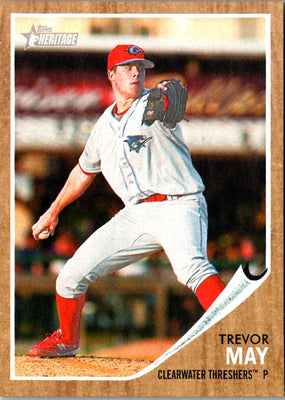 2011 Topps Heritage Minor League Trevor May #168