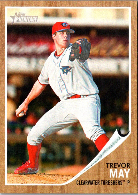2011 Topps Heritage Minor League Trevor May #168