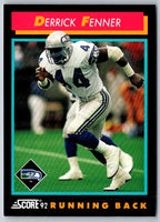 1992 Score Derrick Fenner #358