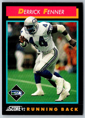 1992 Score Derrick Fenner #358