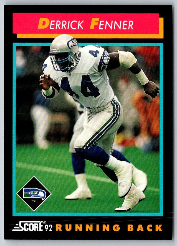 1992 Score Derrick Fenner #358