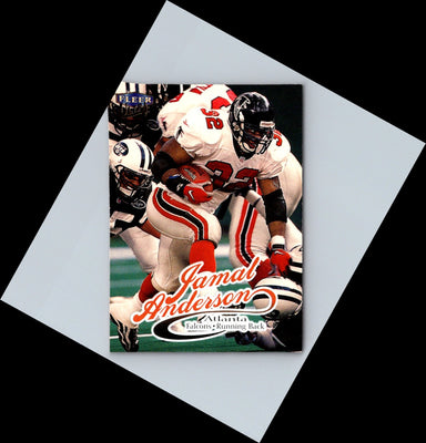 1999 Fleer Focus Jamal Anderson #34