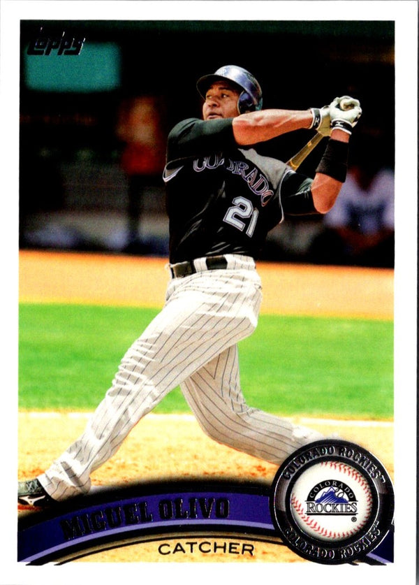 2011 Topps Miguel Olivo #276