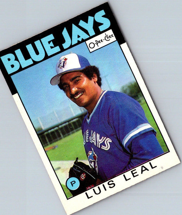 1986 O-Pee-Chee Luis Leal #365