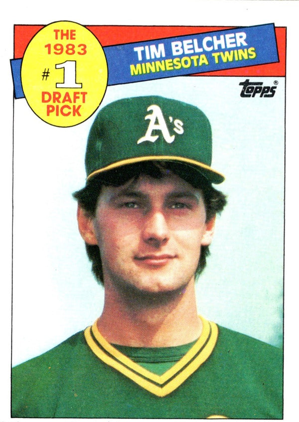 1985 Topps Tim Belcher #281 Rookie