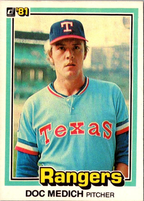 1981 Donruss Doc Medich #386