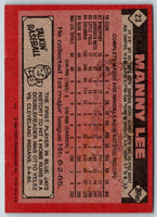 1986 Topps Manny Lee #23 Rookie