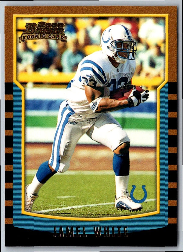 2000 Bowman Jamel White #208 Rookie