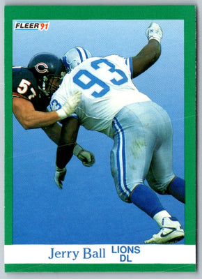 1991 Fleer Jerry Ball #240