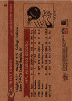 2001 Fleer Authority Trent Green #59