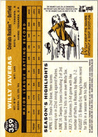 2009 Topps Heritage Willy Taveras #359