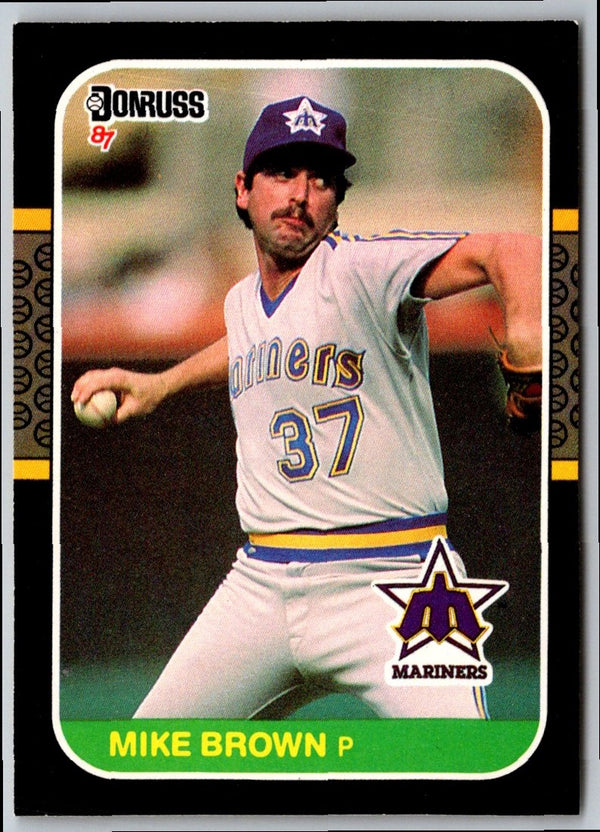 1986 Donruss Mike Brown #563