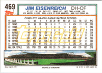 1992 Topps Jim Eisenreich #469